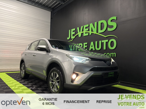 Toyota RAV 4 197 Hybride Dynamic 2WD CVT SUIVI COMPLET 2016 occasion Fontcouverte 17100