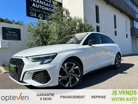 Audi A3 Série 4 Sportback 1.5 TFSI 16V GPF Mild Hybrid S et S 150 cv 2022 occasion Aubagne 13400