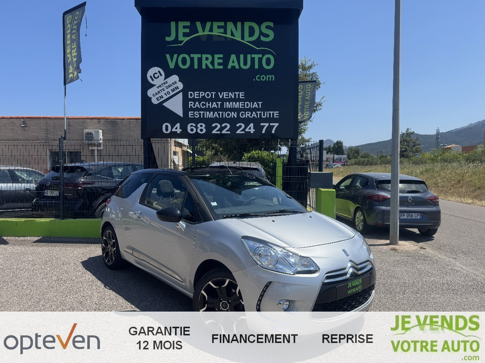 DS3 1.6 VTi So Chic 120 CV 2014 occasion 66700 Argel&egrave;s-sur-Mer