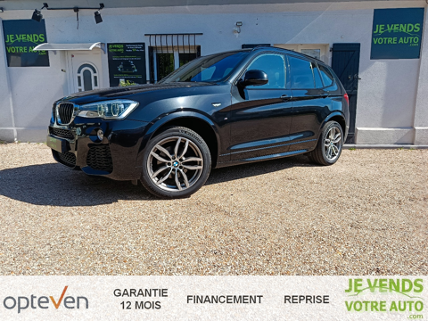 BMW X3 xDrive20dA 190ch M Sport garantie 12 mois 2017 occasion Gravigny 27930