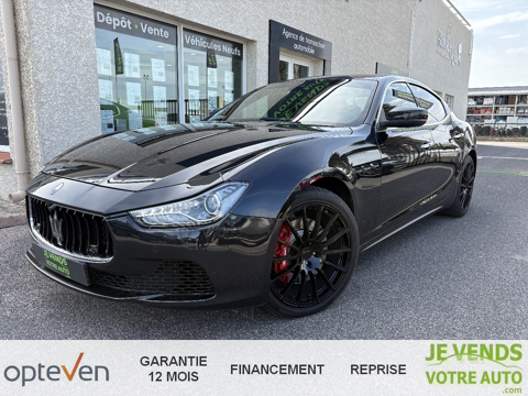 Maserati Ghibli 3.0 V6 410ch Start/Stop S Q4 2017 occasion Saint-Laurent-de-la-Salanque 66250