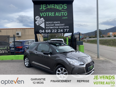 Citroën DS3 BlueHDi 100ch So Chic + GPS CAMERA DE RECUL 2017 occasion Argelès-sur-Mer 66700