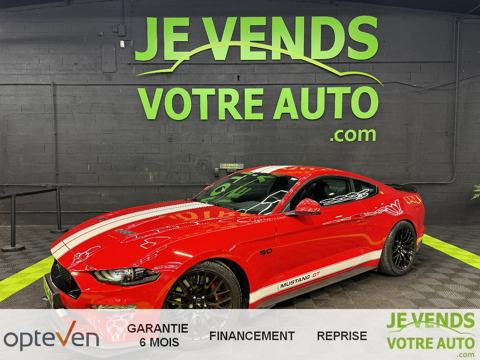 Ford Mustang Fastback 5.0 V8 450ch GT - Suivi complet FORD - Malus pay&eacute; 2018 occasion Vert-Saint-Denis 77240