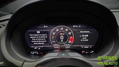 S3 Quattro Sportback 8VA 50 TFSi S-Tronic7 300 cv 2019 occasion 77540 Rozay-en-Brie