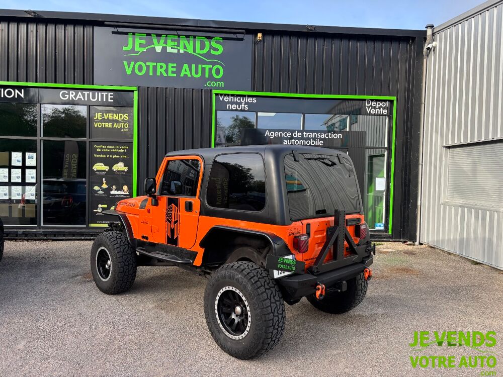 Wrangler RUBICON 4.0 L 6 Cylindres 178 CV 2006 occasion 89380 Appoigny