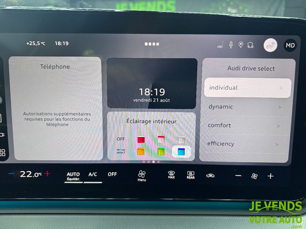Q3 Sportback 1.5 e-hybrid 272ch S line S tronic - Fran&ccedil;ais 1&egrave;re 2026 occasion 77240 Vert-Saint-Denis
