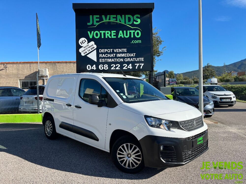 Partner 1.6 BlueHDi 100ch ASPHALT 650 KG 2018 occasion 66700 Argel&egrave;s-sur-Mer
