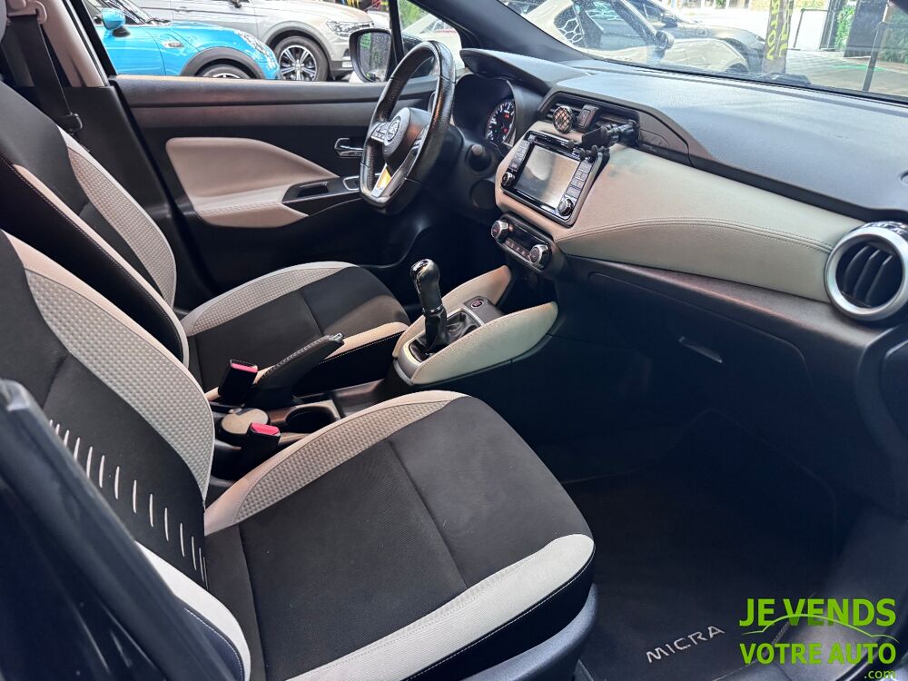 Micra 1.5 dCi 90ch Tekna - Factures - Distribution faite - camera 2017 occasion 77240 Vert-Saint-Denis