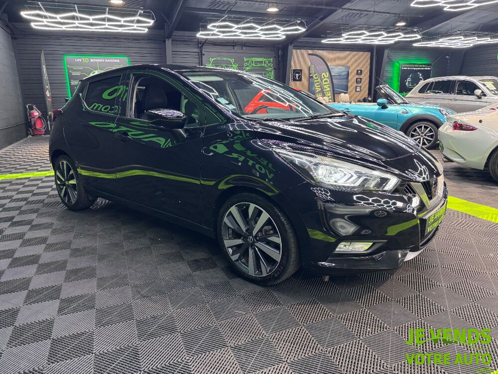 Micra 1.5 dCi 90ch Tekna - Factures - Distribution faite - camera 2017 occasion 77240 Vert-Saint-Denis