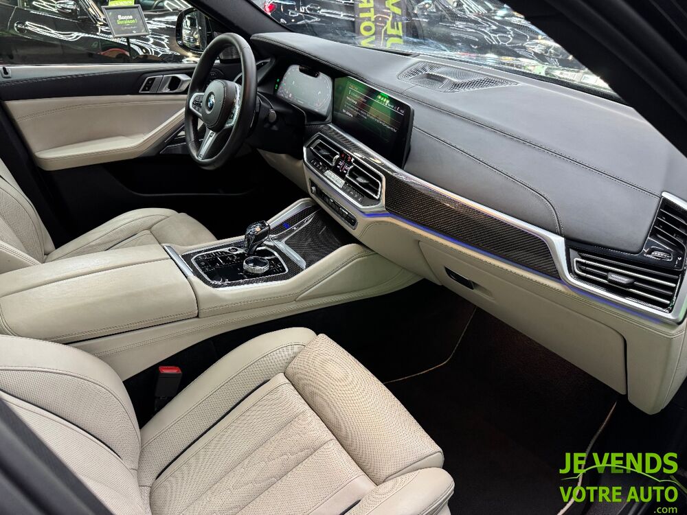 X6 M50iA 530ch - Suivi BMW - Configuration exceptionnelle - Nom 2019 occasion 77240 Vert-Saint-Denis