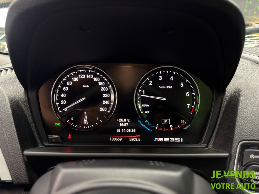 Serie 2 Cabriolet M235i 326ch - Suivie BMW - Sonorit&eacute; exceptionelle 2015 occasion 77240 Vert-Saint-Denis
