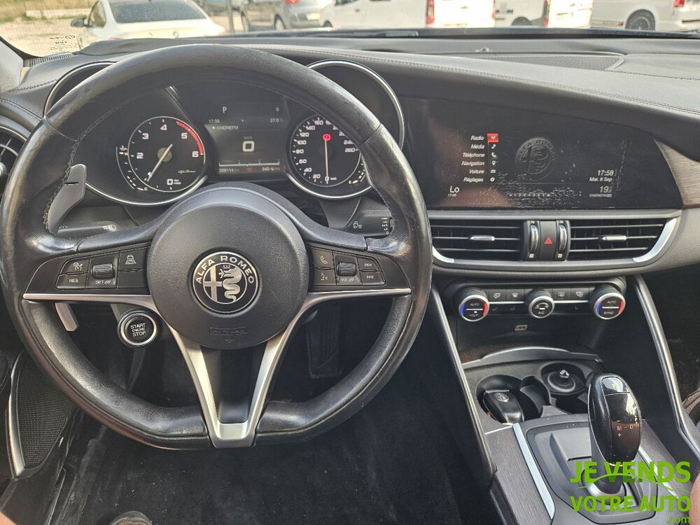 Giulia 2.2 JTD 180ch Lusso AT8 2017 occasion 34560 Poussan