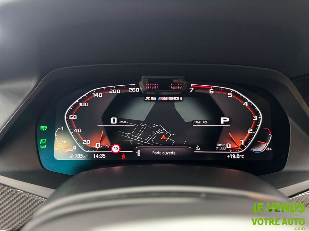 X6 M50iA 530ch - Suivi BMW - Configuration exceptionnelle - Nom 2019 occasion 77240 Vert-Saint-Denis