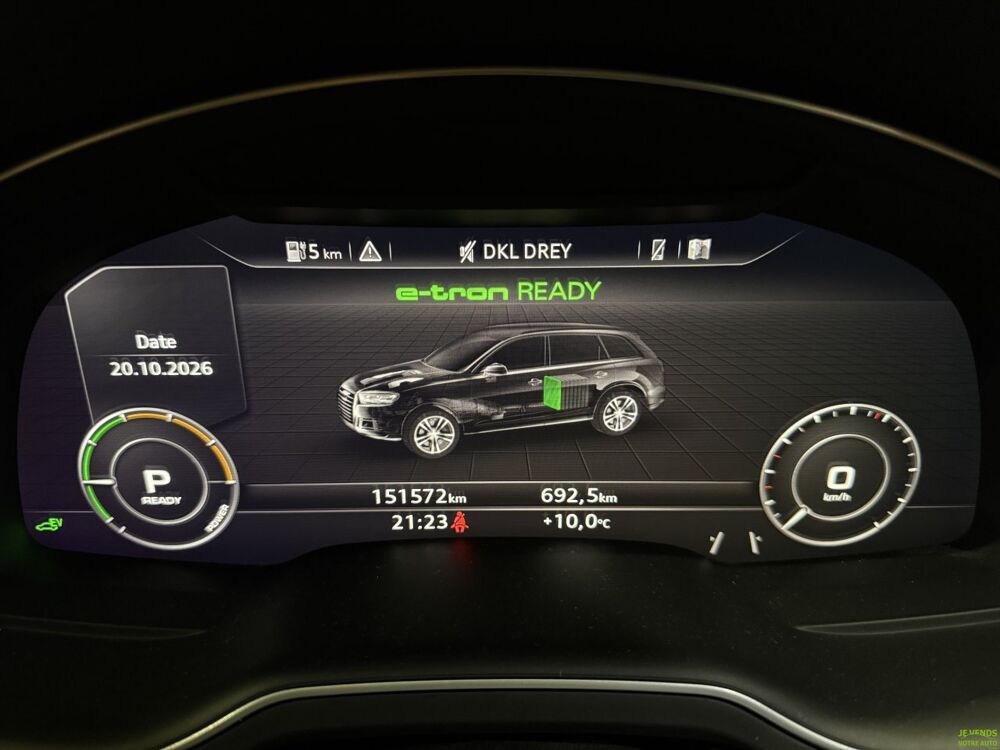 Q7 3.0 V6 TDI 373ch e-tron Avus Extended quattro Tiptronic 2016 occasion 68110 Illzach