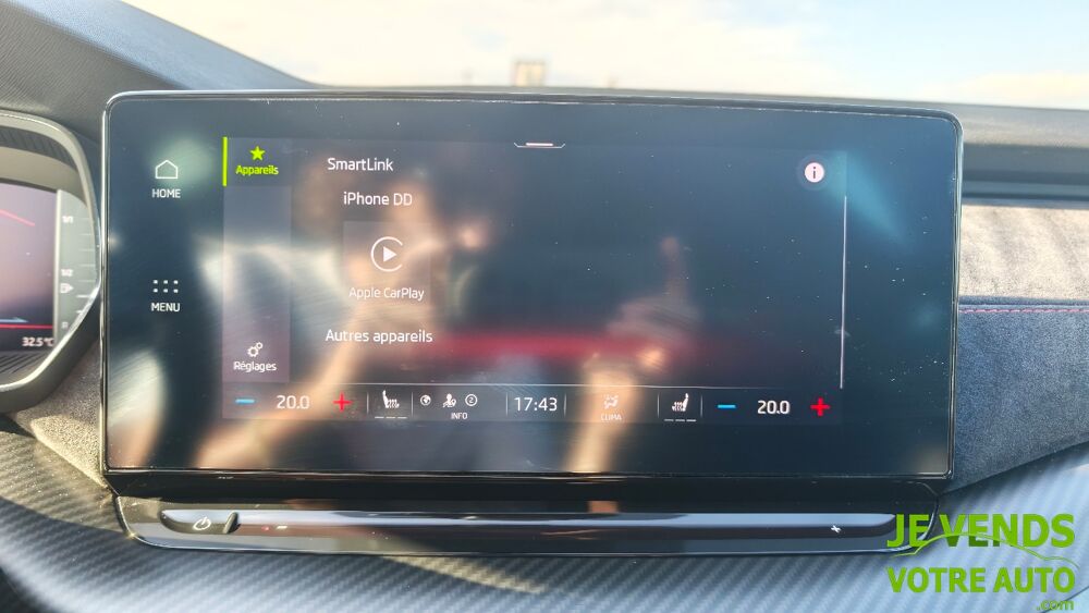 Octavia RS 2.0 TSI 245ch DSG7 2021 occasion 21200 Chorey-les-Beaune