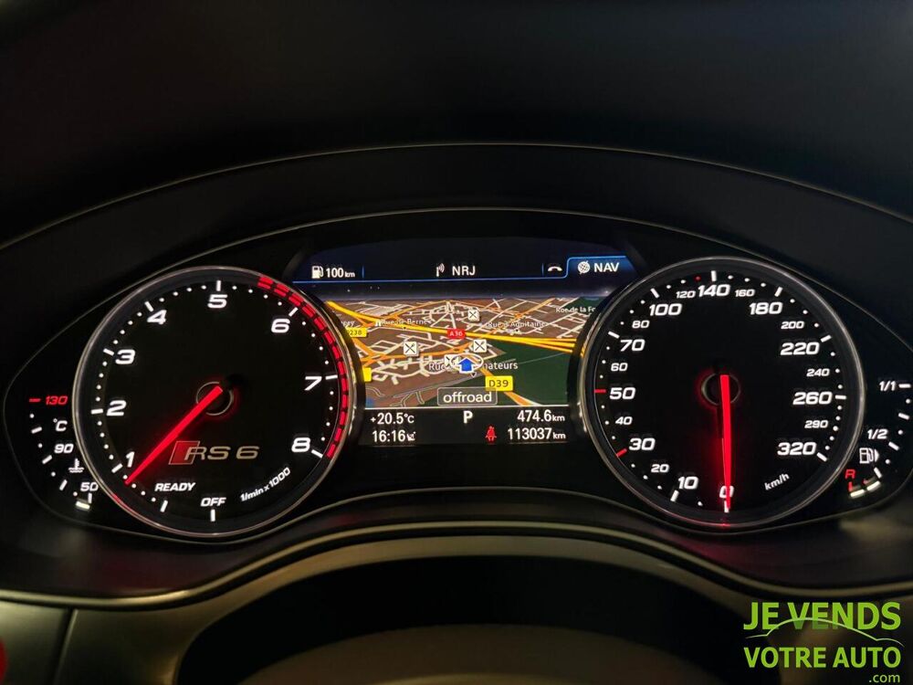 RS6 4.0 V8 TFSI 605ch Performance quattro Tiptronic 2017 occasion 68110 Illzach