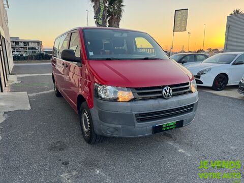 Transporter Combi T5 2.0 TDI 102ch 6 Places + couchage 2 places 2011 occasion 66250 Saint-Laurent-de-la-Salanque