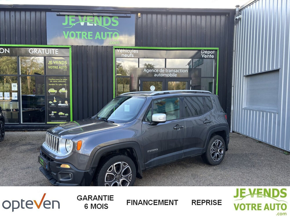 Renegade 2.0 MultiJet S&amp;S 140ch Limited Advanced Technologies 4x4 2016 occasion 89380 Appoigny