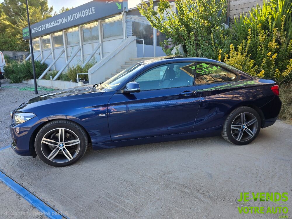 Serie 2 Coup&eacute; 218d 150ch Sport 2017 occasion 34560 Poussan