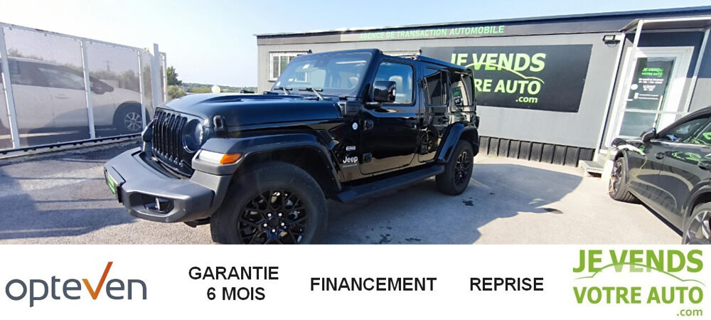 Wrangler Unlimited 2.0 T 380ch 4xe Overland Command-Trac 2023 occasion 34070 Montpellier