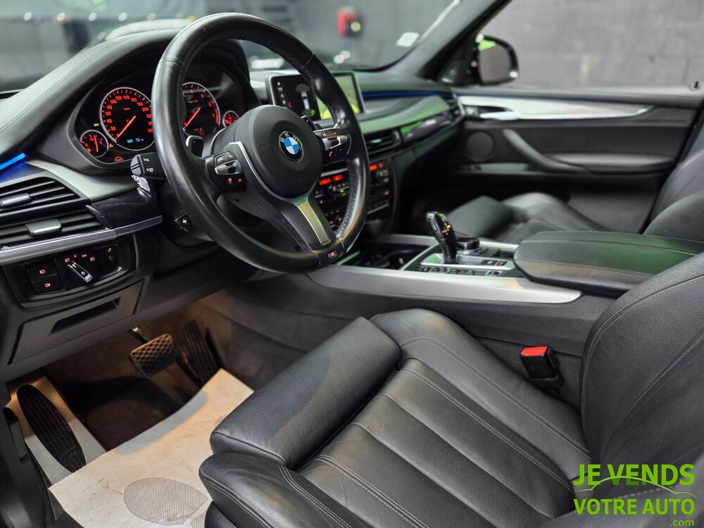 X5 xDrive40eA 313ch M Sport - Suivi BMW - FR - Toit ouvrant - H 2018 occasion 77240 Vert-Saint-Denis