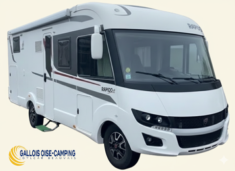RAPIDO Camping car 2024 occasion Francastel 60480