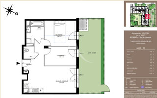  Appartement à vendre 3 pièces 56 m²