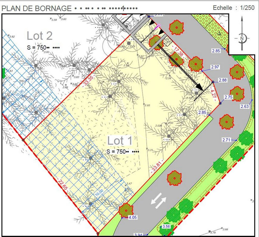 Vente Terrain Terrain constructible - 750 m² - Saint Jean De Monts Saint jean de monts
