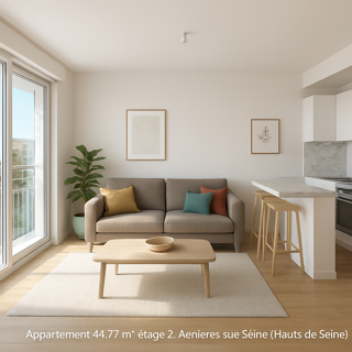  Appartement � vendre 2 pi�ces 45 m�
