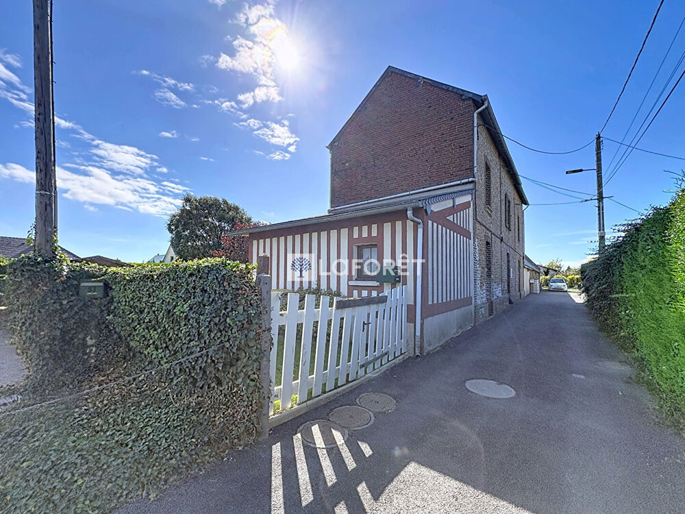Vente Maison Proche Fécamp Maison mitoyenne brique silex avec terrain annexe Fecamp