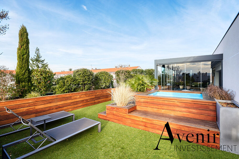 LYON 5 - Toit terrasse d'exception en duplex T5 de 161m2 - dernier étage