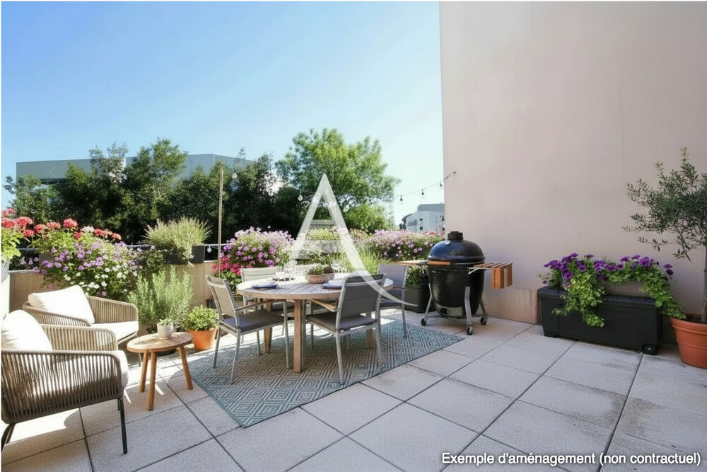 LATTES - MAURIN - APPARTEMENT 4 PIÈCES 86M2 - DPE A - 3 CHAMBRES - GRANDE TERRASSE 20M2 - DOUBLE STATIONNEMENT - RÉSIDENCE RÉCE