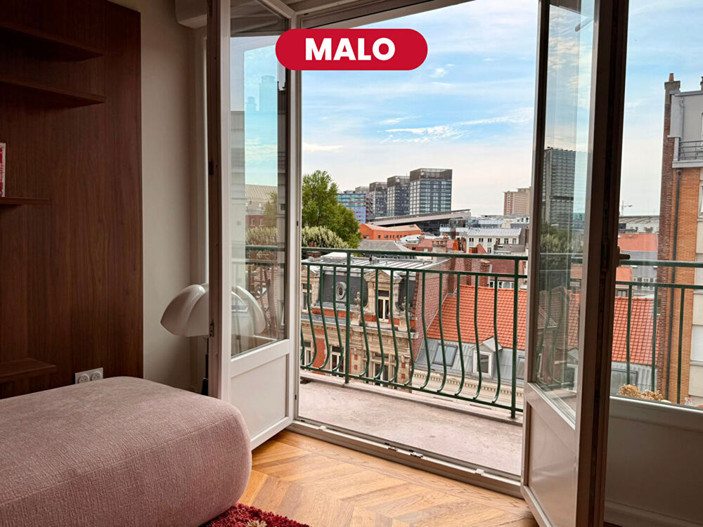 Vente Appartement MALO - Appartement T3 d'exception entièrement rénové ? Secteur Opéra/Vieux-Lille Lille