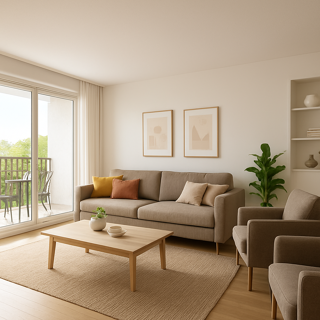  Appartement � vendre 3 pi�ces 65 m�