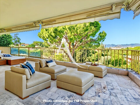 Vente Appartement Cannes Bnfiat - Appartement 4 pices 123.30 m - Dernier tage - Terrasse - Vue verdure et mer Cannes