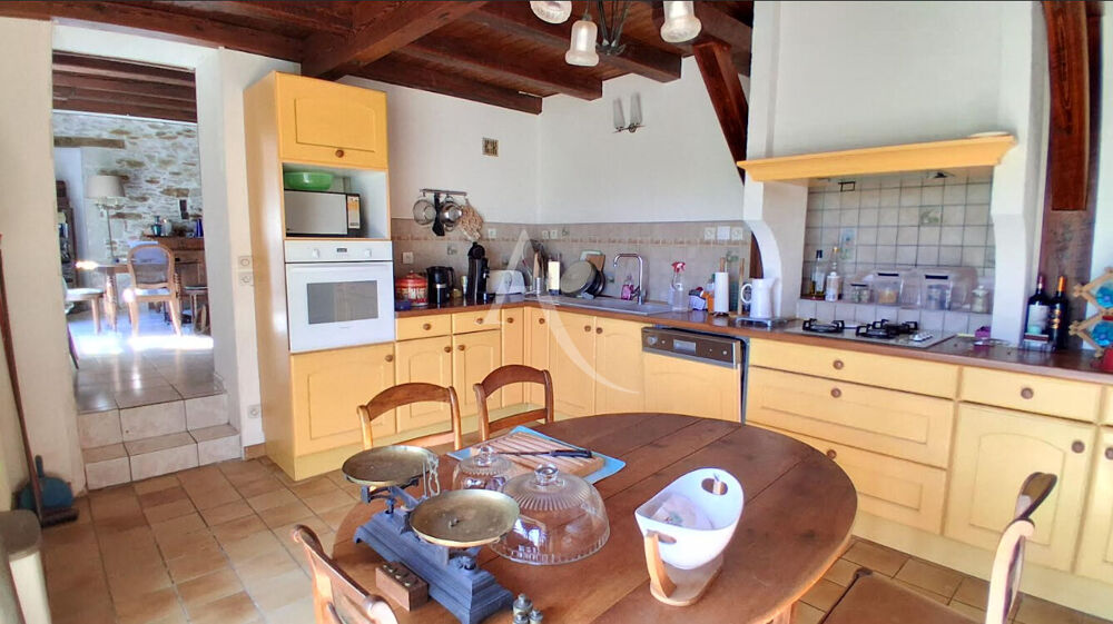 Vue, maison de 128 m² habitables.
