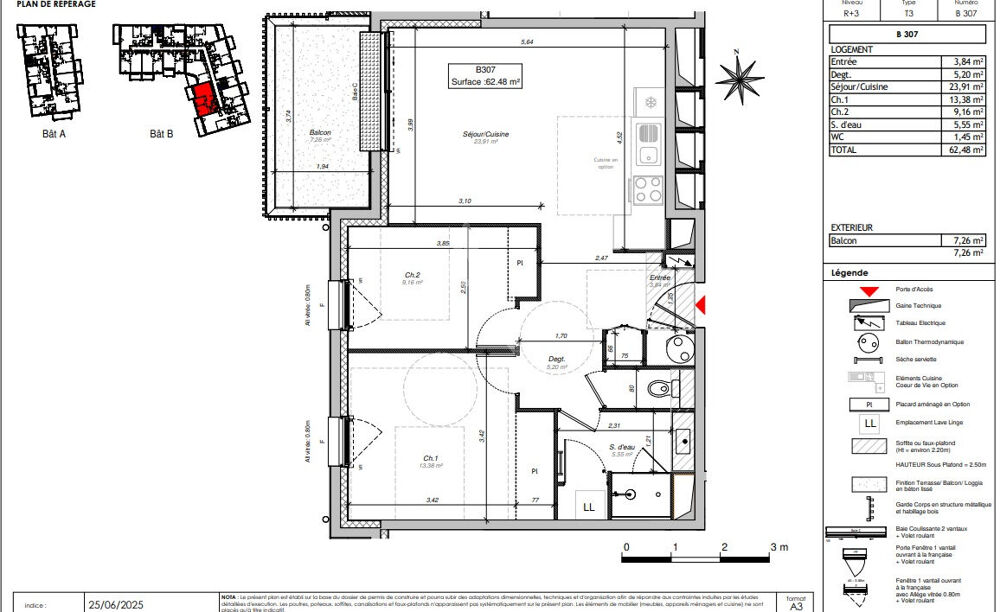 Vente Appartement Appartement T3  à Saint Barthelemy D Anjou Saint barthelemy d anjou