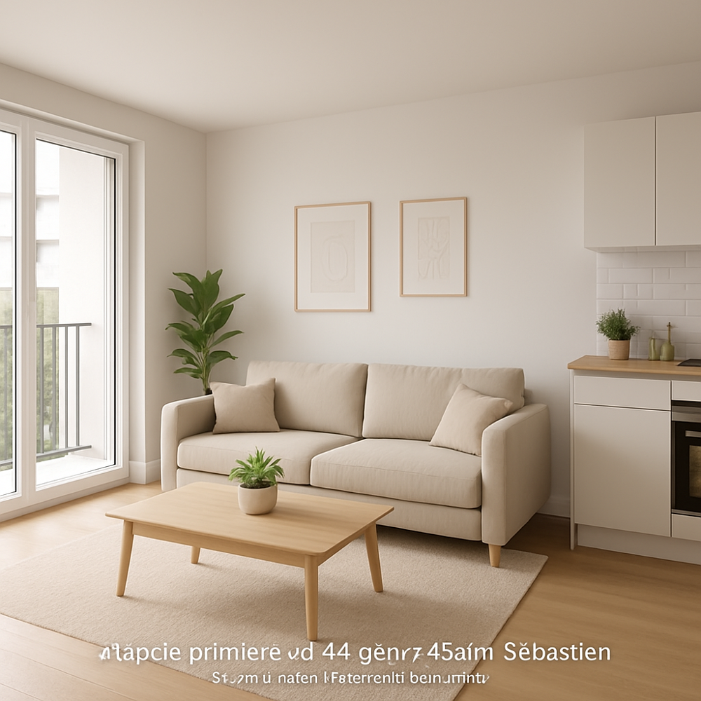Appartement 2 pièces de 45 m2 (Saint-Sébastien-sur-Loire)