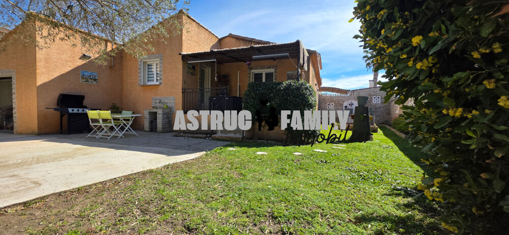 Aigues-Mortes - Maison plain-pied -3 chambres - Jardin arboré - Garage - Piscine possible - Quartier recherché