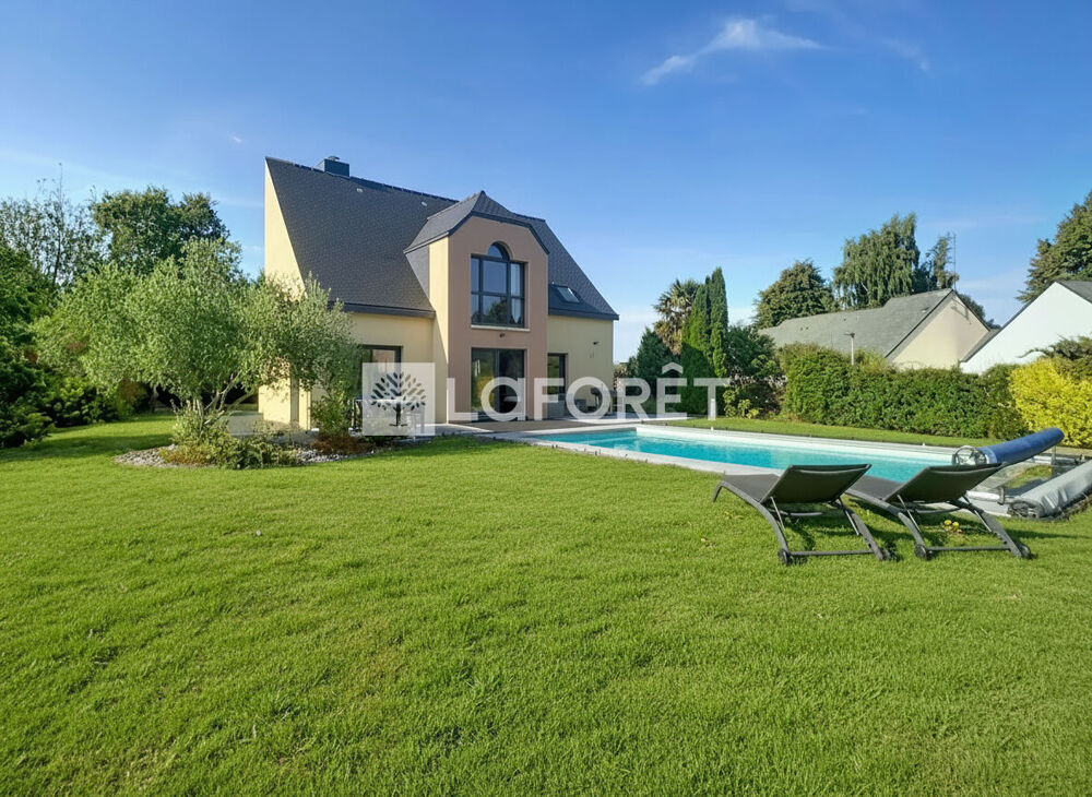 Vente Maison Maison récente Treffendel 35380 - 4 chambres 191m² - piscine - 2045m² de terrain Treffendel