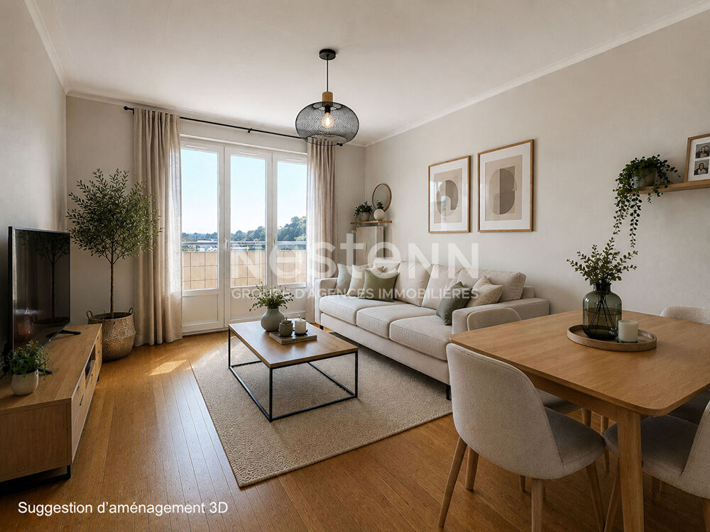 Appartement 4 pièces 67 m² · à Bron · 67 m² · 155 000 €