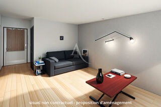  Appartement  vendre 1 pice 23 m