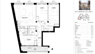  Appartement à vendre 3 pièces 80 m²