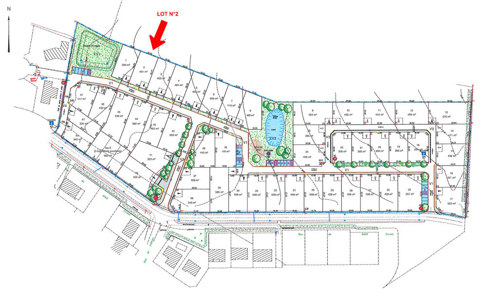 Vente Terrain Terrain L Aiguillon Sur Vie 434 m2 Lot N°11 L aiguillon sur vie