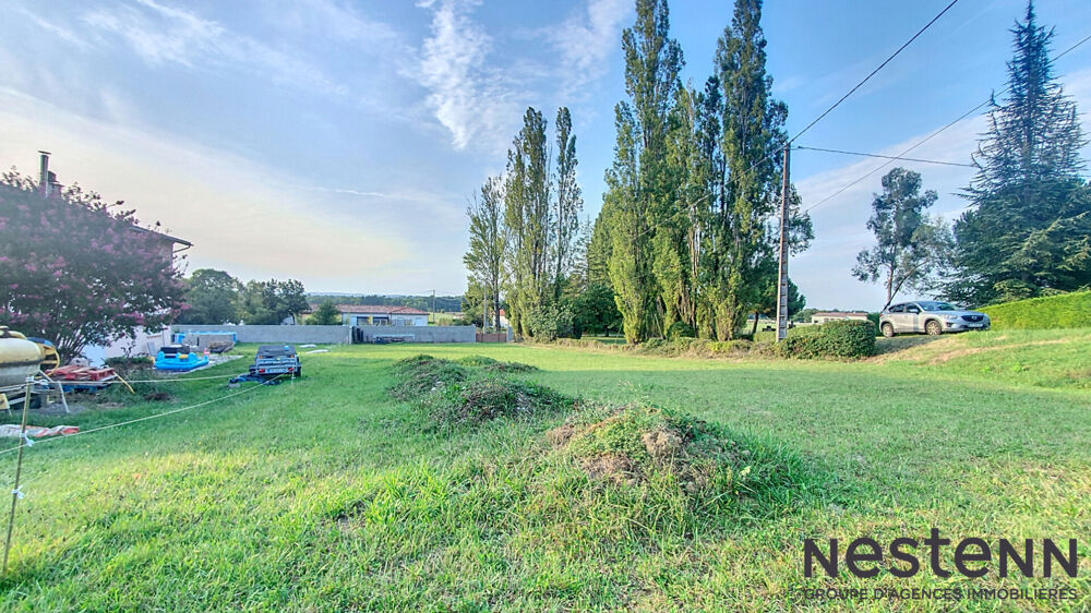 Vente Terrain A Vendre Terrain de plus de 1200 m2 secteur Cazeres au Calme Environnement Campagne Cazeres