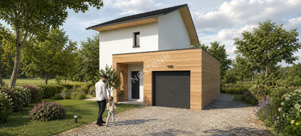 A vendre sur Charvonnex un Projet de construction de maison sur terrain de 801 m² viabilisations faîtes avec annexe existante