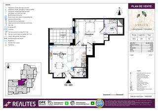  Appartement � vendre 2 pi�ces 48 m�