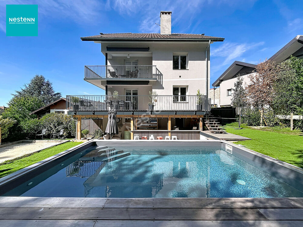 Vente Appartement ANNECY-LE-VIEUX _ Appartement en duplex 8 pièces, de 170 m², avec jardin, piscine et garage à vendre Annecy le vieux