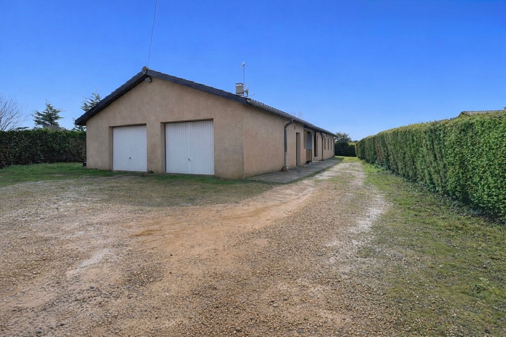Villa de plain pied, 4 chambres, double garage - 01190 GORREVOD