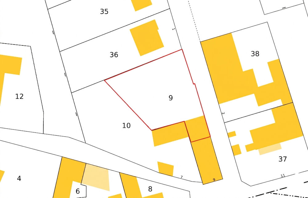 Vente Terrain Terrain constructible Balbigny  810 M² Balbigny